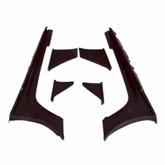 BS Style Carbon Fiber Side Skirt BodyKit For Mercedes-Benz AMG GT GTS GTR GTC Body Kit