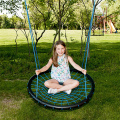 Outdoor Adjustable Height Hanging Tree Web Nest Swing