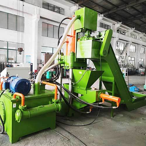 Aluminum Turnings Particles Grans Briquetting Machine