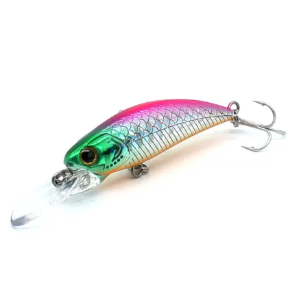 AOCLU Floating Shad Hard Bait Minnow for Deep Diving Bass Fishing