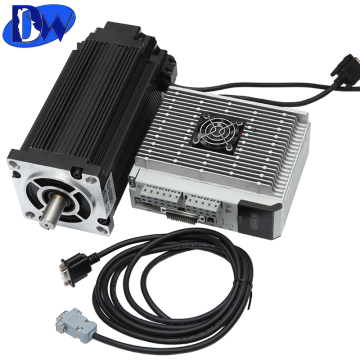 3 fasa tertutup gelung stepper motor nema 42 dengan pemandu nema 43