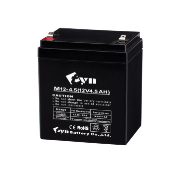 12V 4.5AH Sealed Lead Acid Rechargeable Maintenance-Free Battery