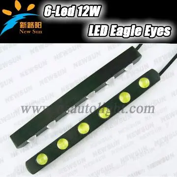 12W Daytime Running Driving Light Brake DRL Car Eagle Eye Lamps