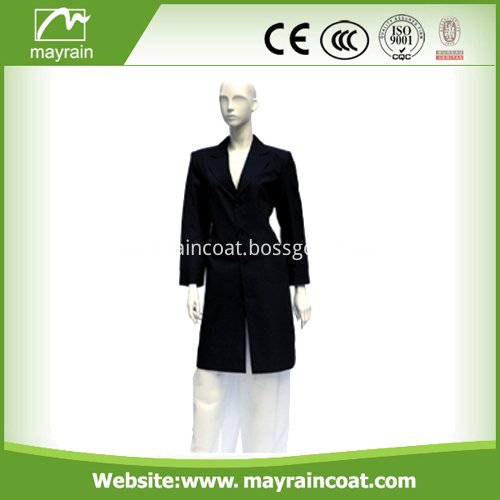 190 T Polyester Women Raincoat