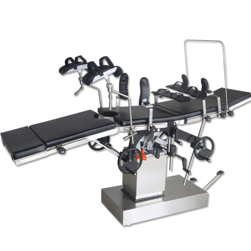 Stainless Steel Functional Manual Operating Surgical Table