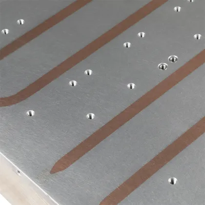 OEM aluminium heat sink skived fin heat sink