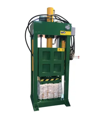 Cloth Textile Baler Press Machine