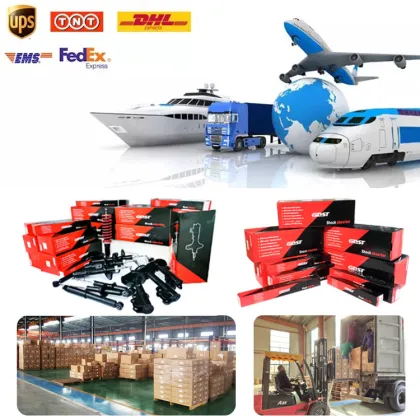 KYB 333157 Front Axle Shock Absorbers for ISUZU ELF