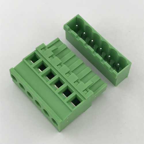 5.08MM pitch 180 degree PCB pluggable terminal block