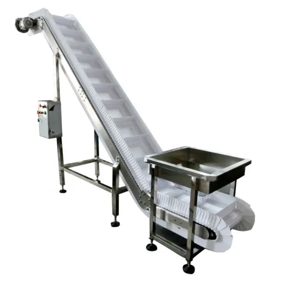 Economic PVC Belt Inclined Conveyor for Grain Handling