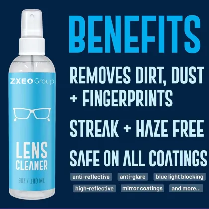 Wholesale Multi-purpose Eyeglass Cleaner Spray Optical Lens Cleaner Solution Liquid Lens Cleaner Spray
