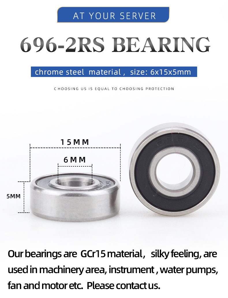 696 2rs Bearing 02