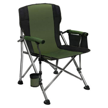 Factory Wholesale Outdoor Portable Folding Camping Chair with Cup Holder and Storage Bag for Hiking, Fishing, and Travel