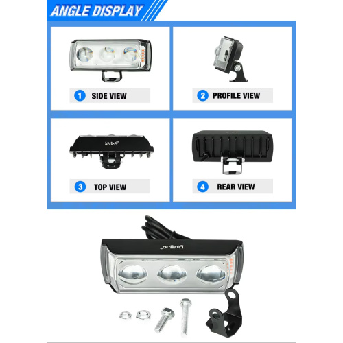 Flash Super Bright Waterproof Motorbike Driving Spotlight