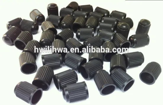 Black Plastic Sealing Valve Cap