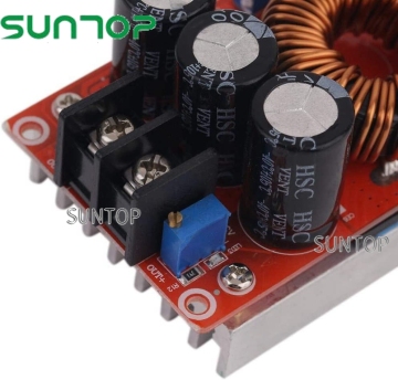 High-Power Adjustable DC Converter: 1200W 20A for Car and Vehicle Applications