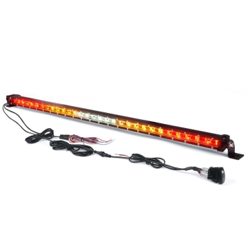 US inventory hot selling slim style 30inch rear chase strobe light bar with rocker switch harness for UTVs,Offroads,Trucks,Boats