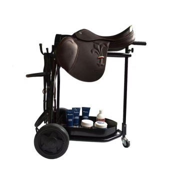 Foldable Saddle Trolley with 10 Inch Wheels