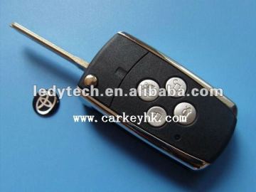 Hot sale Toyota 4 buttons flip modified key shell