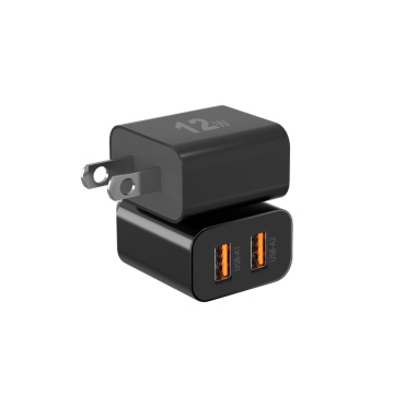 Laddare &amp; adaptrar 12W 2-port USB Wall Charger