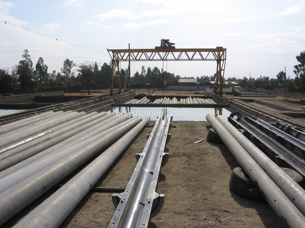 কংক্রিট মেরু ইস্পাত ছাঁচ