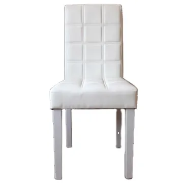 Bomacy Modern Design Dinning Little Tulip Chair with Leather Cushion