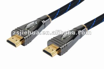 Metal housing High Speed MDMI Cable with Ethernet - Supports 3D, and Audio Return [Newest Standard] 5M