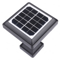 Aluminium GatePost Solar LED Pillar Light