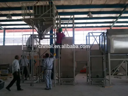 Washing powder manufacturing line hole lien for liquid maunufacturing Hole line of detergent Washing powder of producti