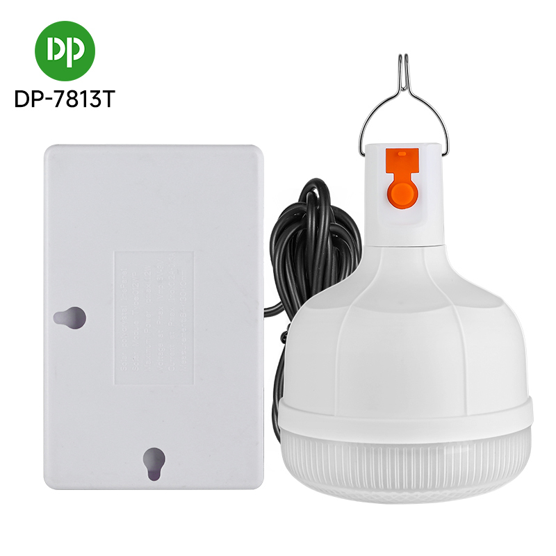 Outdoor Solar Panel Charging LED Emergency Light Bulb