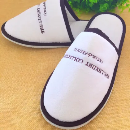 Washable Hotel Guest Slippers Hotel Slippers With Personalized Logo