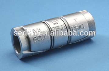 Zinc alloy metal with double expansion anchor export