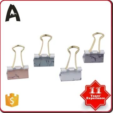 Reasonable & acceptable price factory supply assorted shapes binder clips