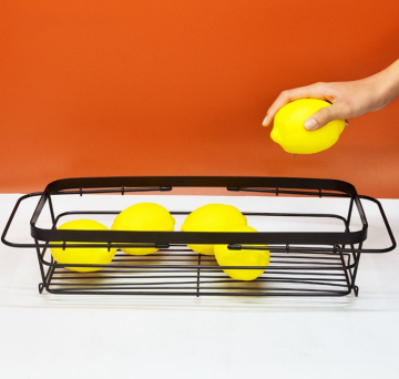 Adjustable Stainless Steel Sink Caddy with Drying Rack