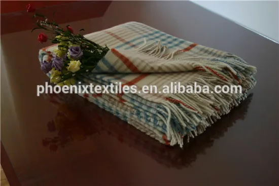 No 1 China Top quality 100% New zealand wool blanket