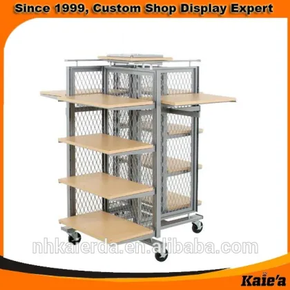 protable shop shelf display cosmetic