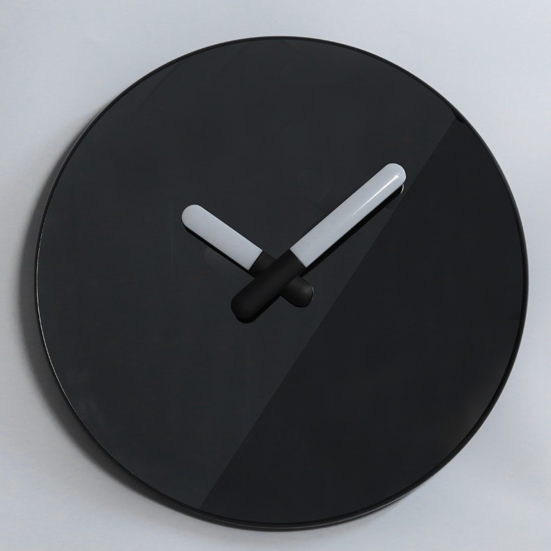 Black Mirror Wall Clock