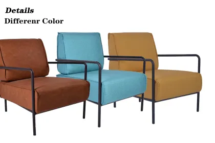 metal frame fabric chair