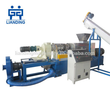 HDPE LDPE film squeezing dryer machine for waste plastic granulating making machine