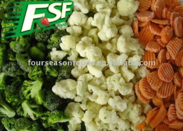 Frozen fruit and vegetable