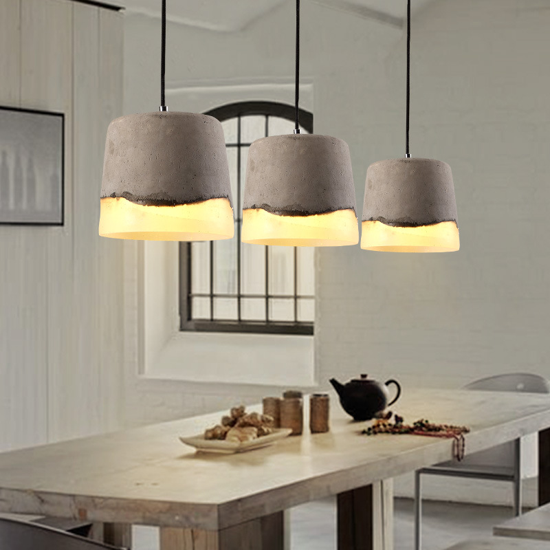 Round Concrete Hanging LightsofApplication Hanging Lantern Pendant Lights