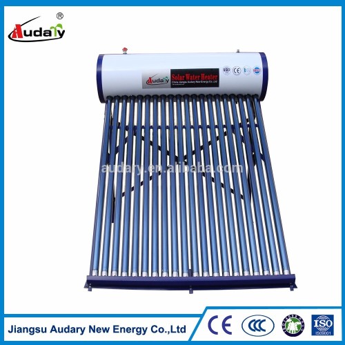 Rooftop solar water heaters