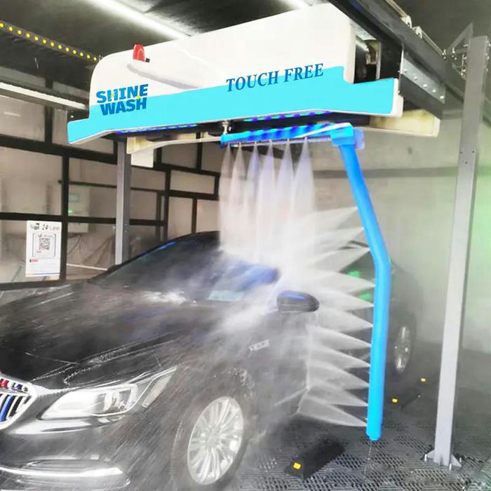 Machine de lavage de voiture sans touche automatique