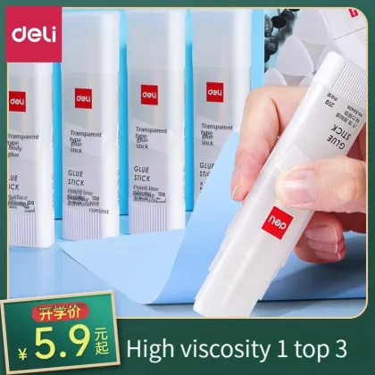 Transparent Deli 53407 Solid Glue Triangle Glue Stick - Office Supplies