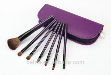 Belifa Essential vegan Makeup Brushes set with zip case