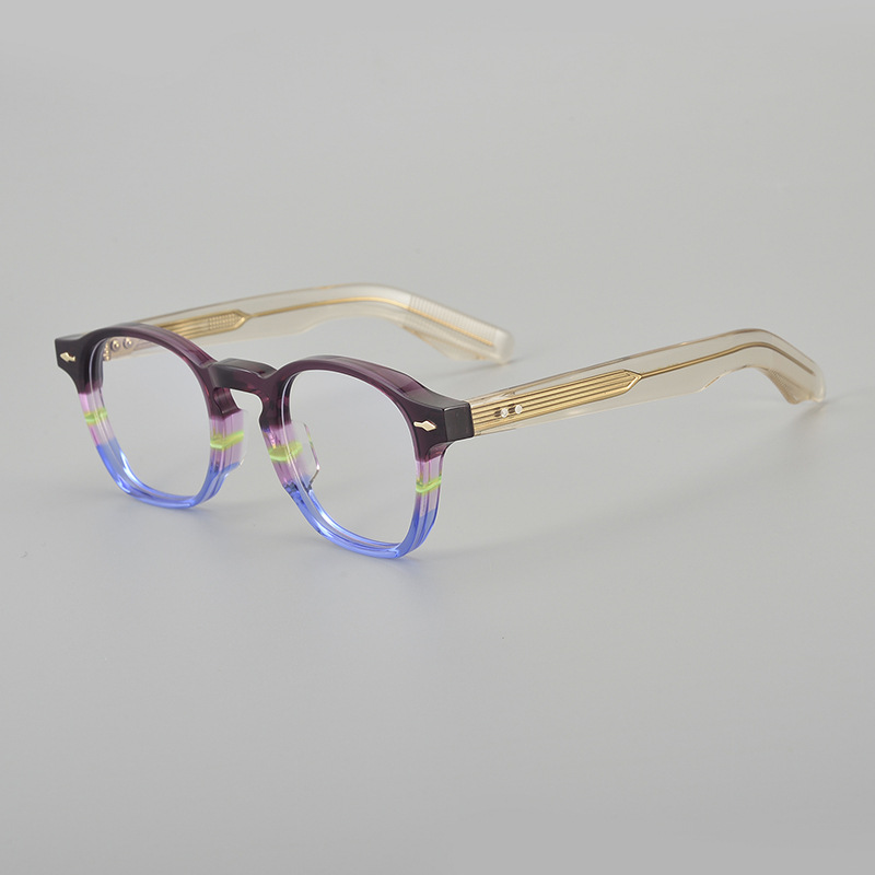 Gentleman Retro Unisex Thick Acetate Optical Glasses