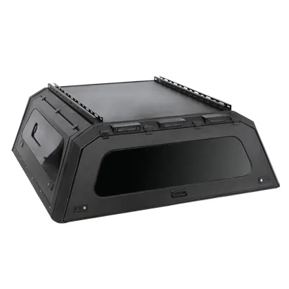 Black Steel Canopy Pickup Back Cover for Maxus LVD T90 Trucks