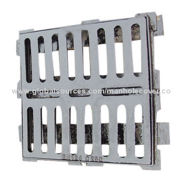 Galvanized Steel Ductile Iron Water Drain Gully Grating for Pathway, EN124