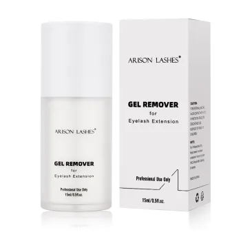 High-Quality 15ml Private Label Gel Cleanser - Makeup Remover & Eyelash Extensions Glue Remover