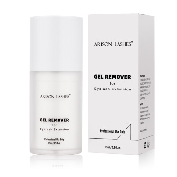 High-Quality 15ml Private Label Gel Cleanser - Makeup Remover & Eyelash Extensions Glue Remover